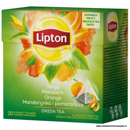 Ceai Verde Lipton Mandarin-Orange