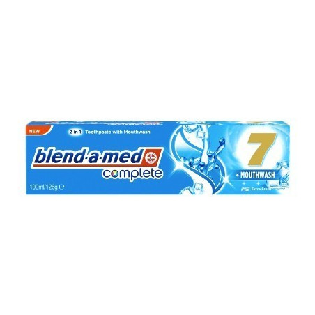 BLEND A MED PASTA DINTI 100ML 7COMPLETE MOUTHWASH EXTRA FRESH
