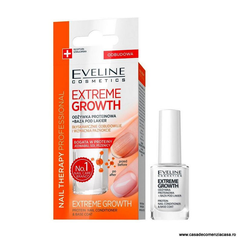 EVELINE NAIL THERAPY UNGHII 12ML CRESTERE EXTREMA