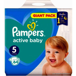 PAMPERS SMALL ACTIVE NR.5...