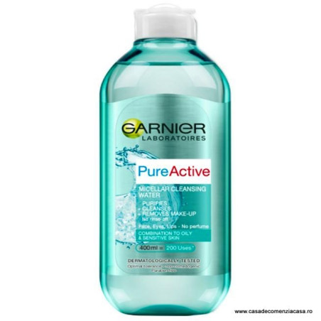 GARNIER APA MICELARA PURE ACTIVE TEN MIXT 400 ML